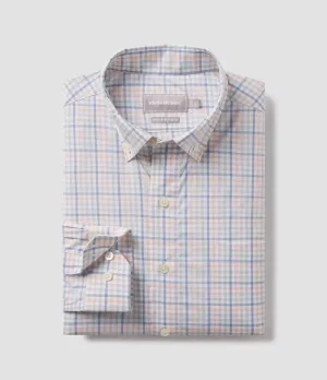 Southern Shirt Company Samford Check LS Dress Shirt in Some Beach