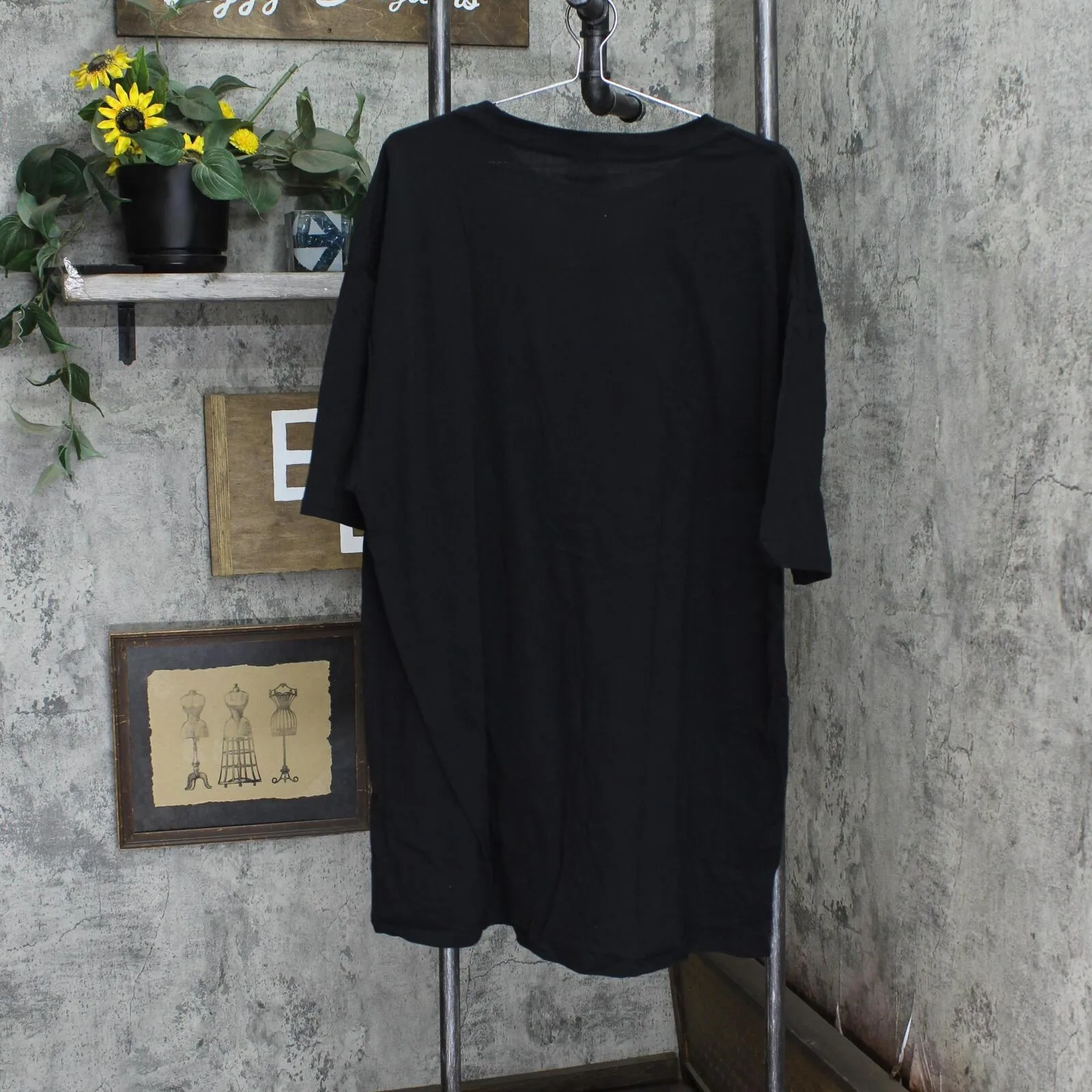 Star Wars Death Star Haunt Mens Tops Short Sleeve Tee Shirt Black 3XL Tall