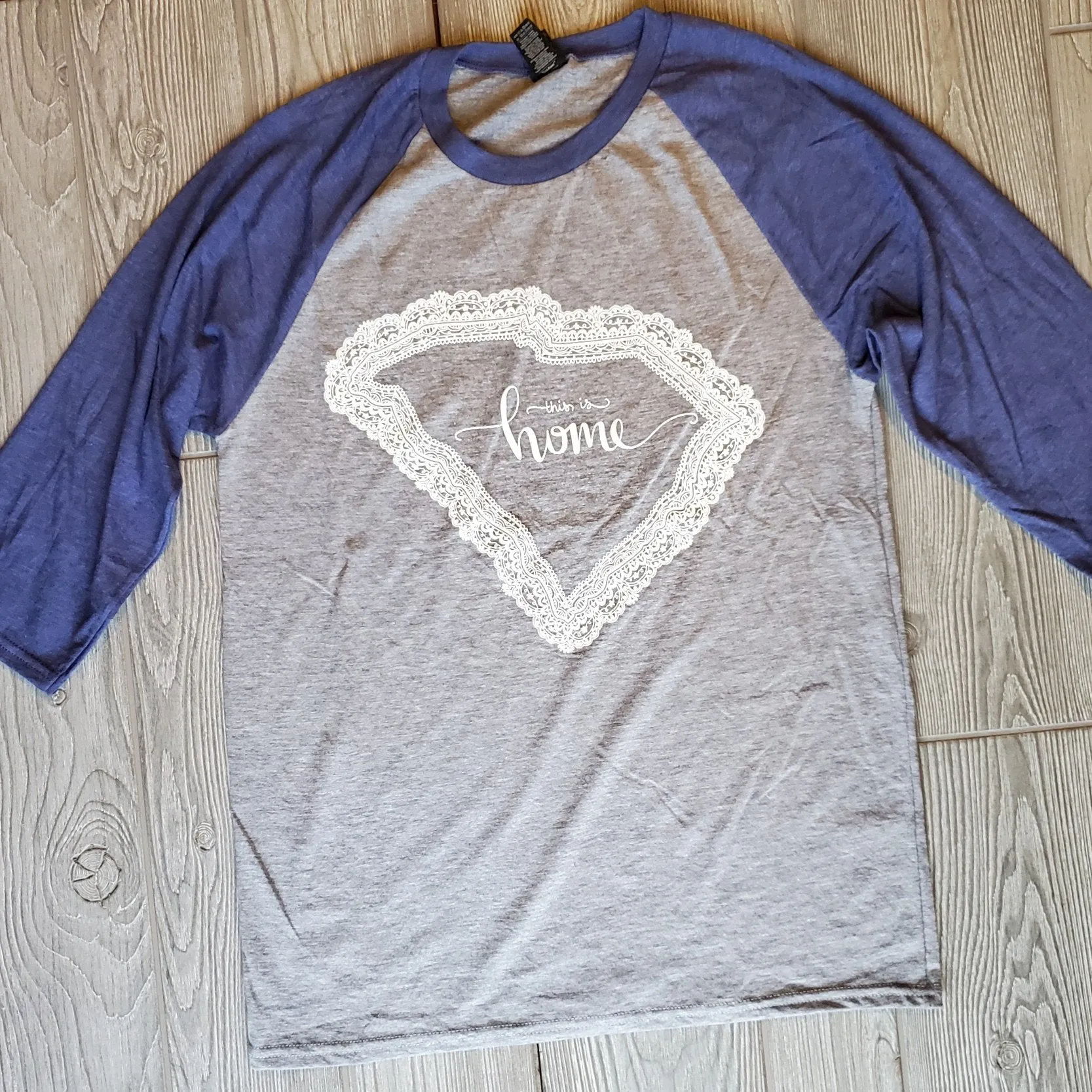 State of Lace - South Carolina Baseball Tee