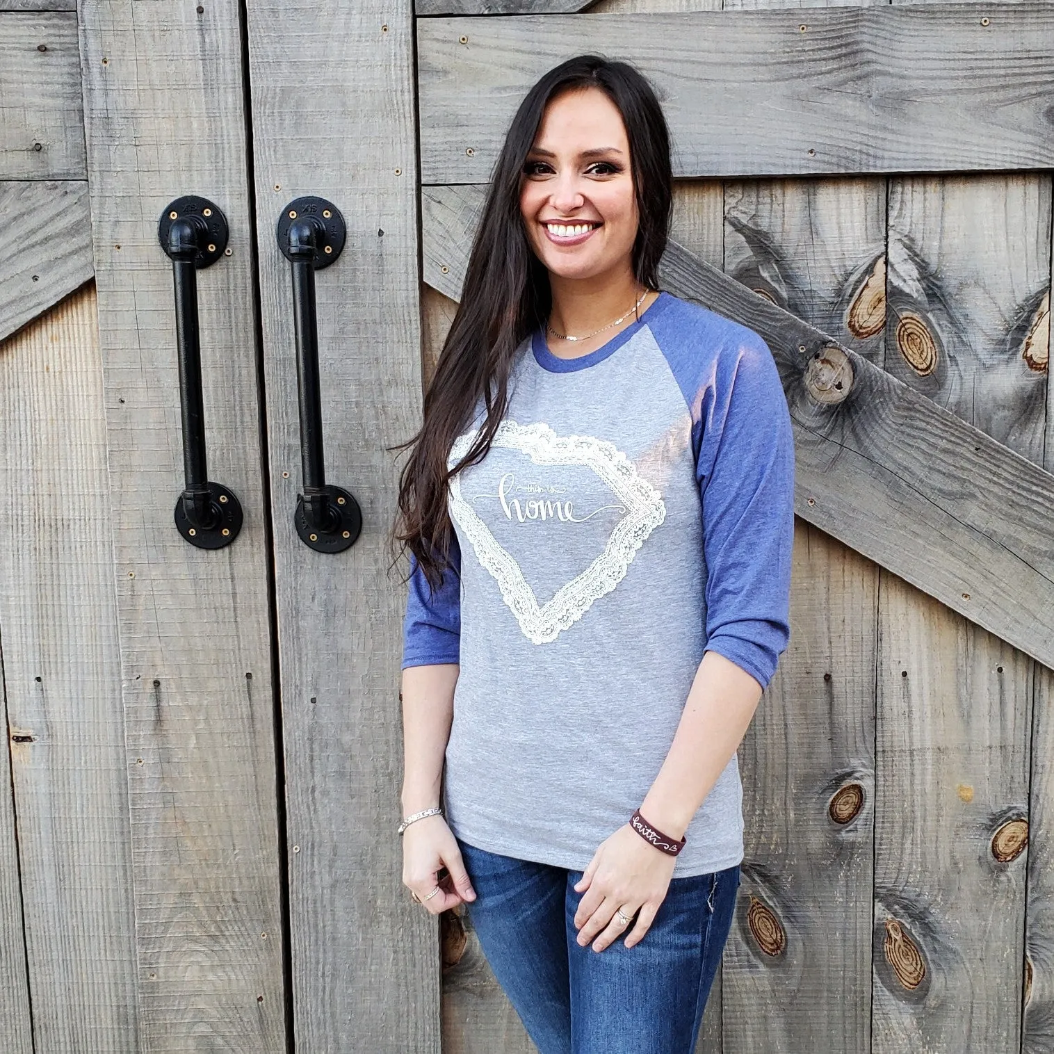 State of Lace - South Carolina Baseball Tee