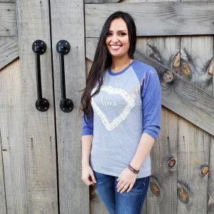 State of Lace - South Carolina Baseball Tee
