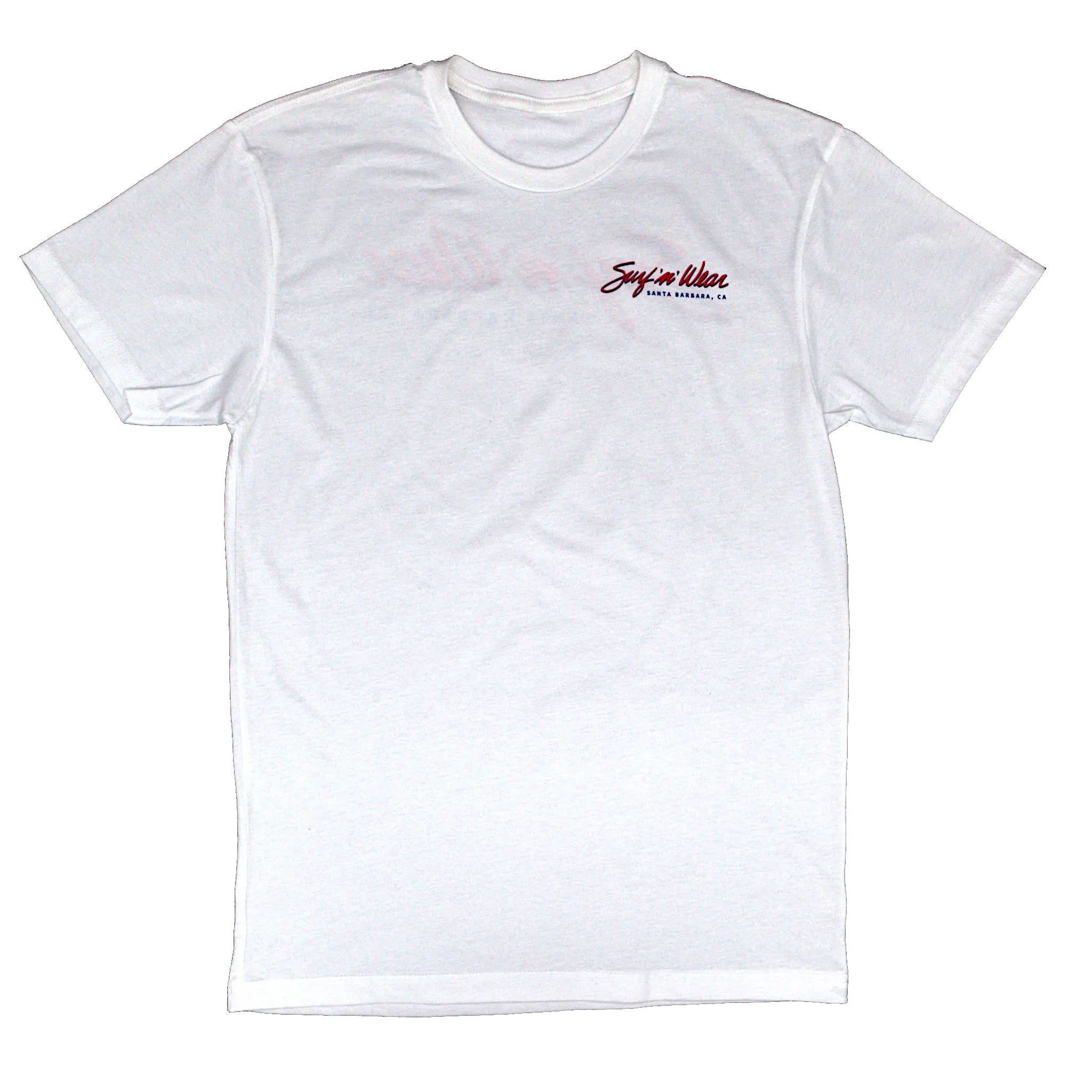 Surf N' Wear Script Short Sleeve T-Shirt - White