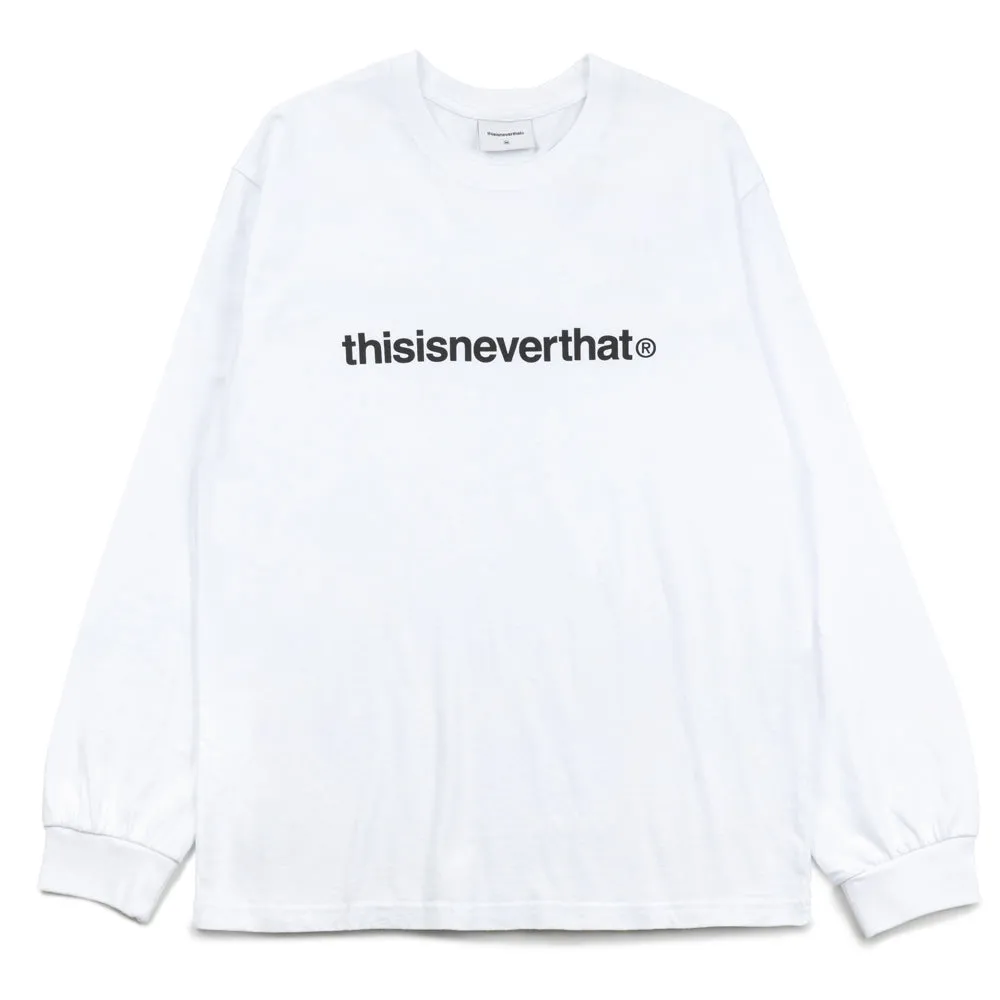 T-Logo L/S Tee | White