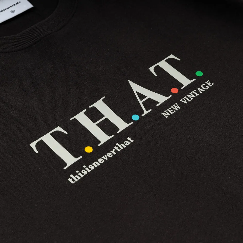 T.H.A.T. tee | Black