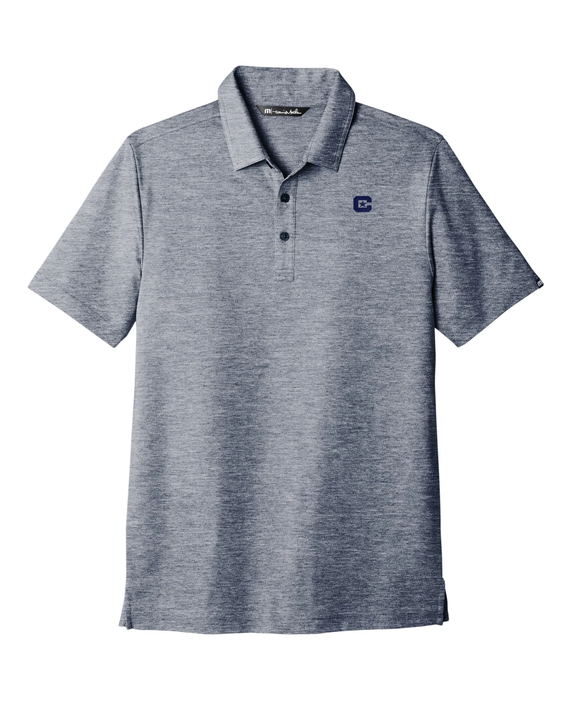 The Citadel C TravisMathew Oceanside Heather Polo