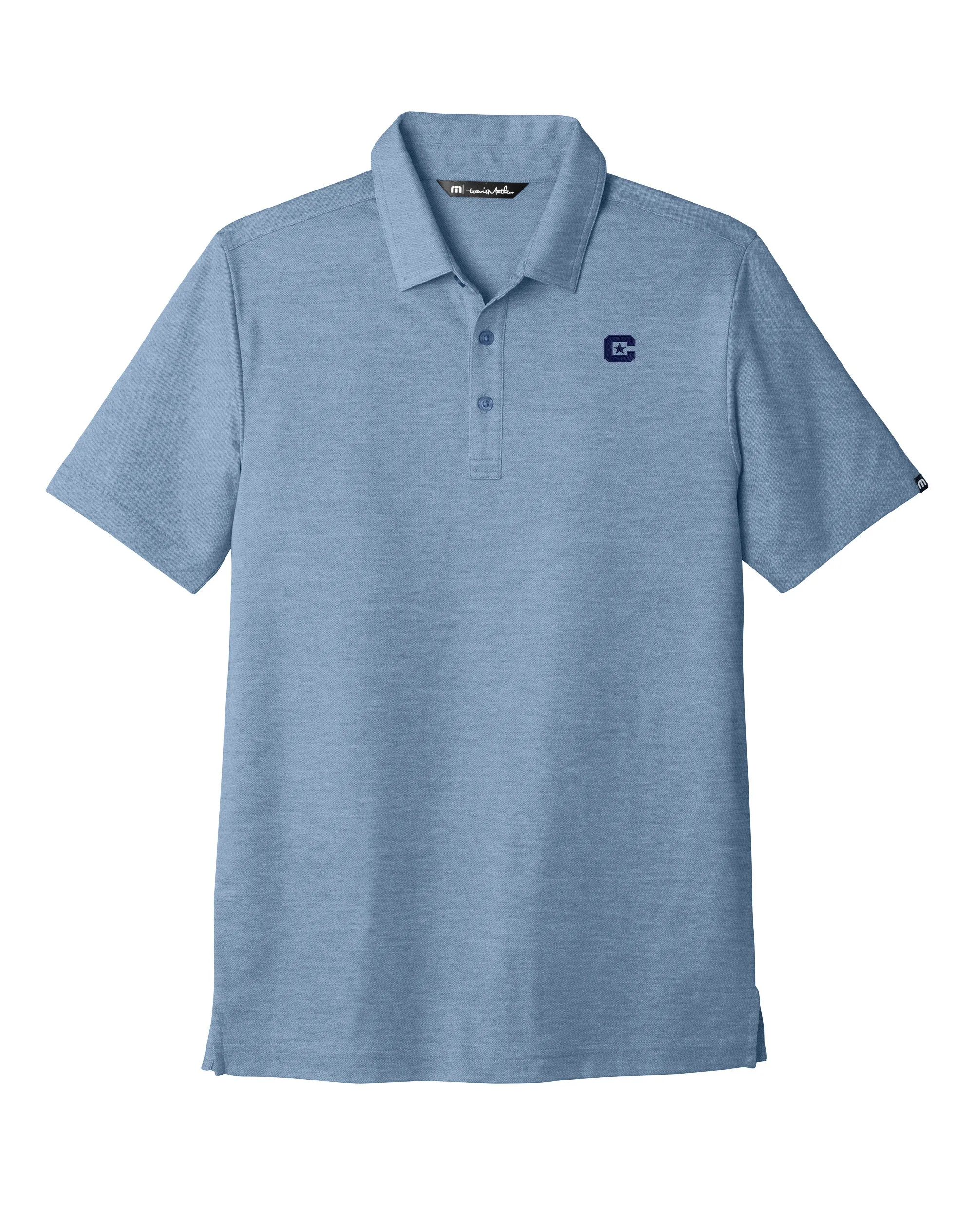 The Citadel C TravisMathew Oceanside Heather Polo