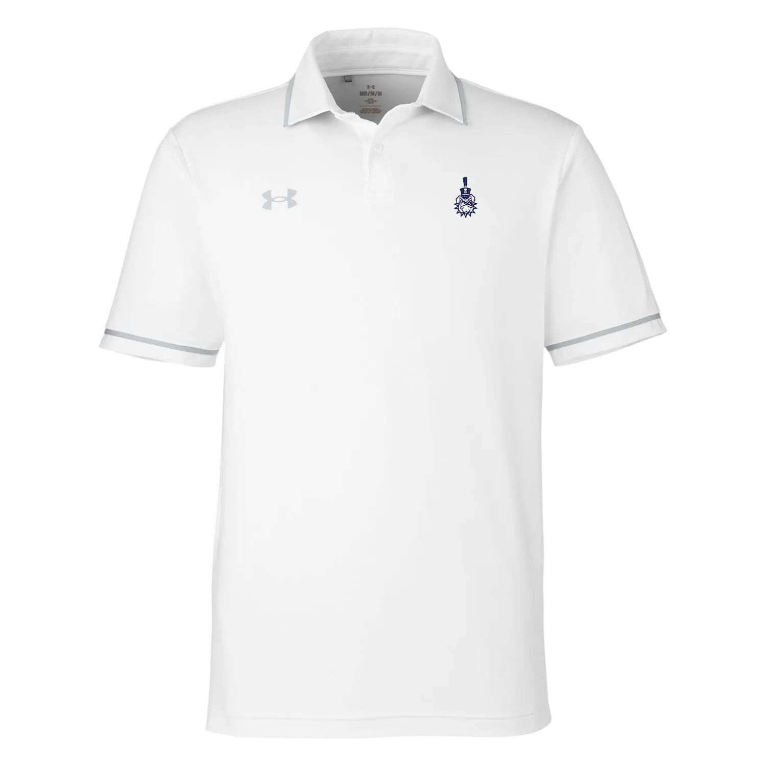 The Citadel, Spike logo, Under Armour Men's Tipped Teams Performance Polo