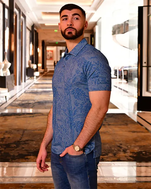THE POST OAK | Forever Young Polo | Blue