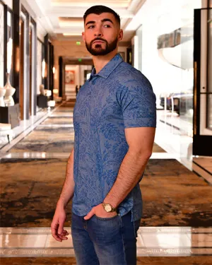 THE POST OAK | Forever Young Polo | Blue