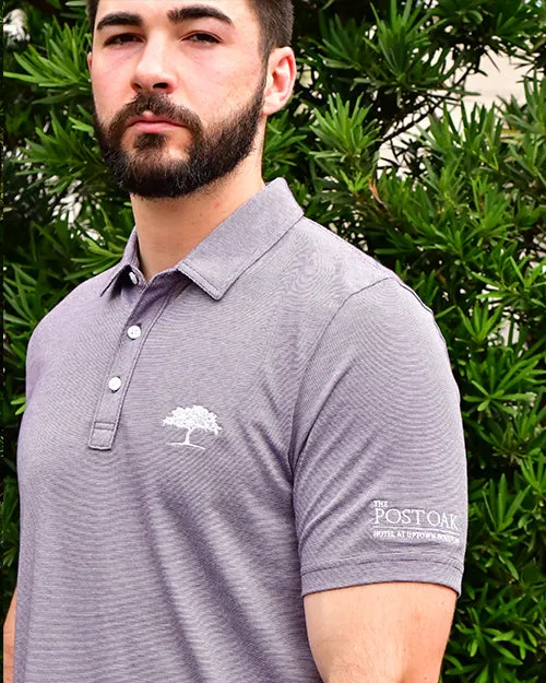 THE POST OAK | The Zinna Polo | Blackberry Cordial