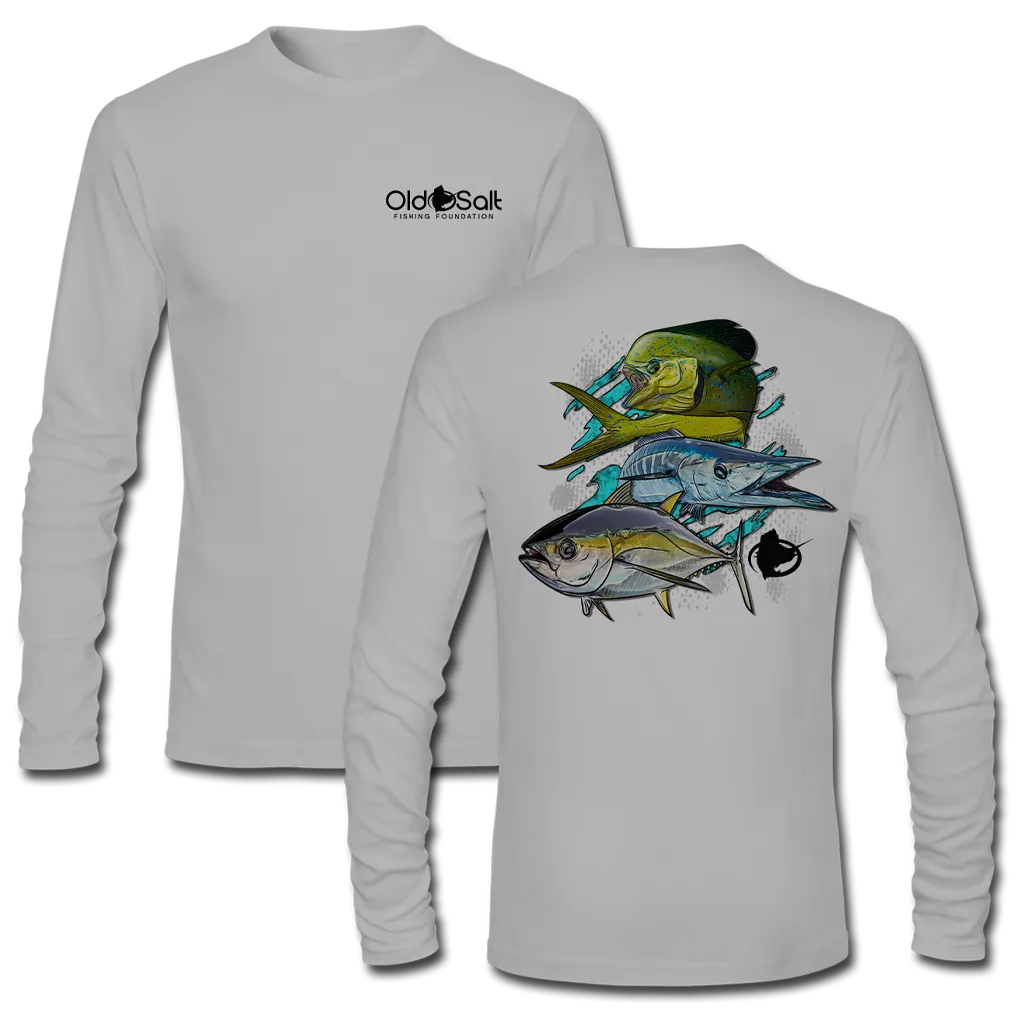Triple Threat Longsleeve Performance Shirts