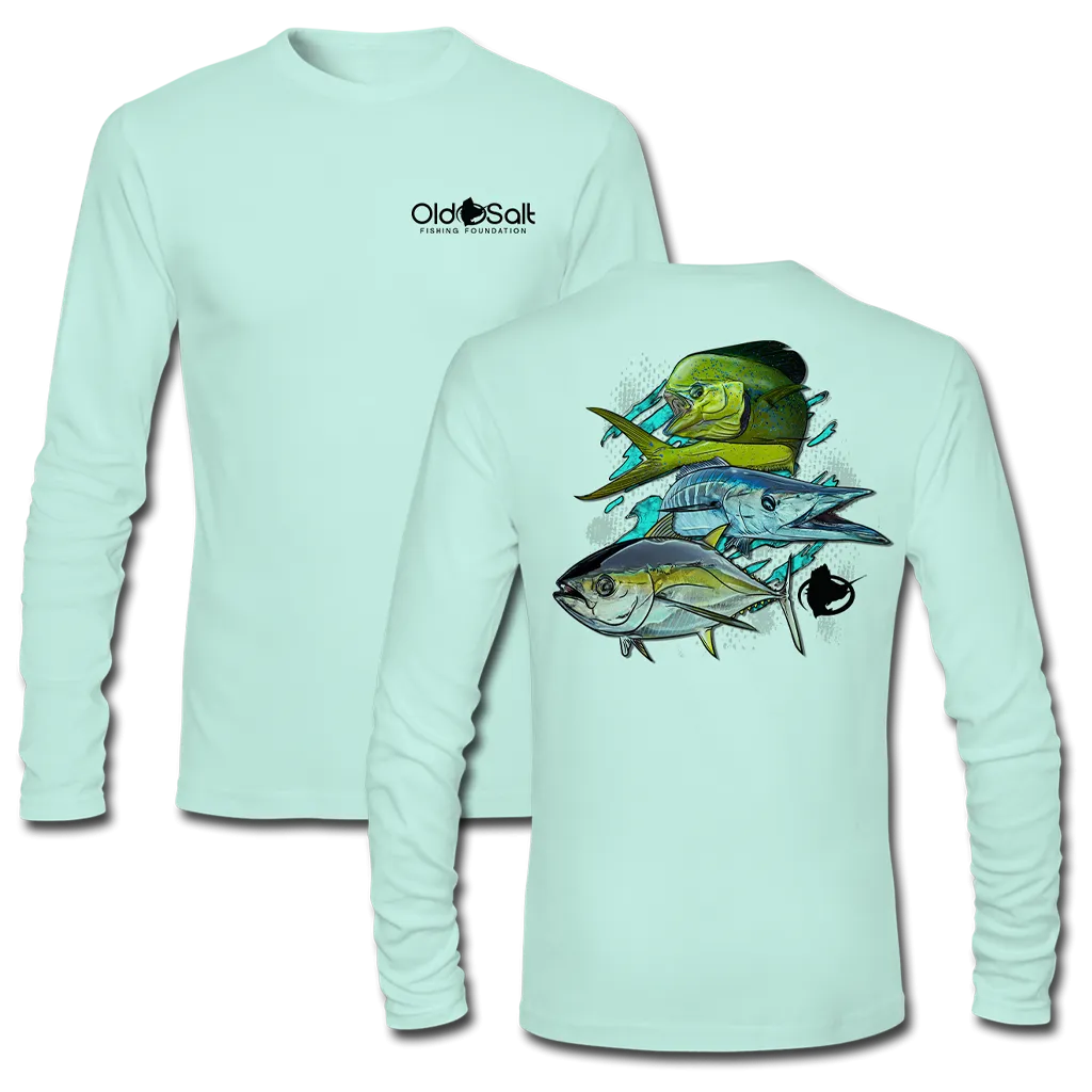 Triple Threat Longsleeve Performance Shirts