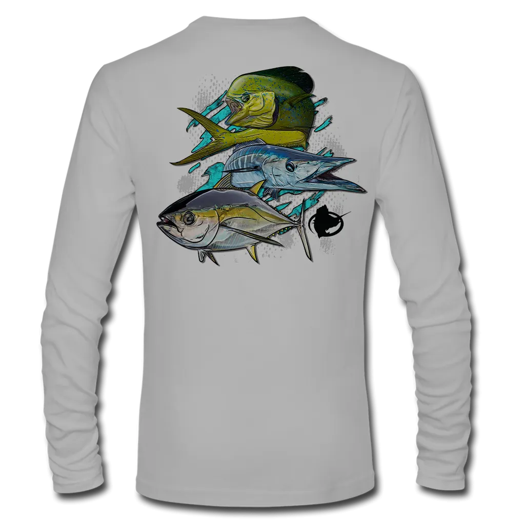 Triple Threat Longsleeve Performance Shirts