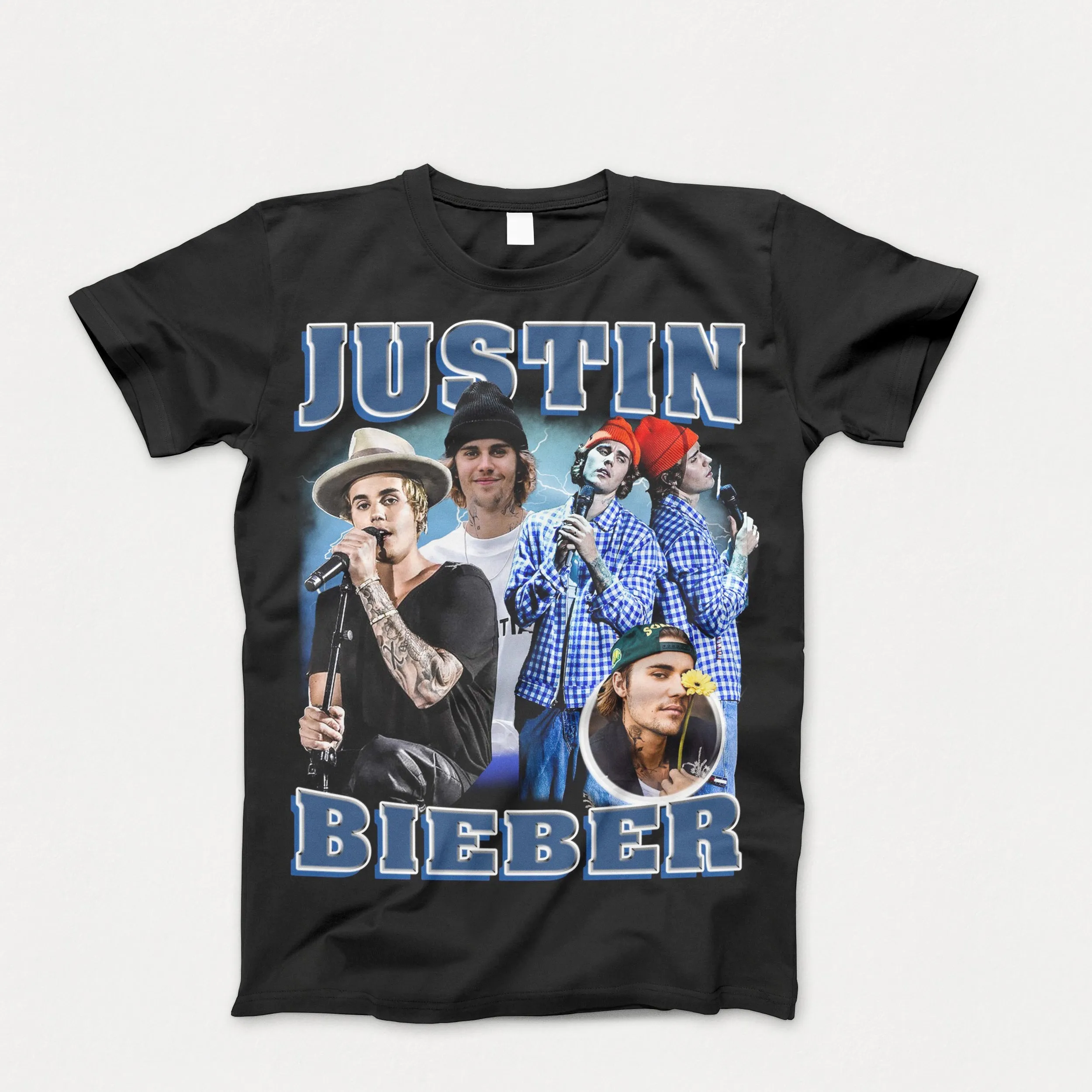 Unisex Adult Justin Bieber Tee Shirt