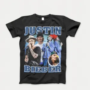 Unisex Adult Justin Bieber Tee Shirt