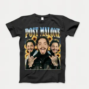 Unisex Adult Post Malone Tee Shirt