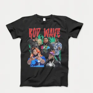 Unisex Adult Rod Wave Tee Shirt