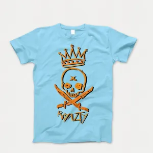 Unisex Adult Royalty Skull Tee Shirt