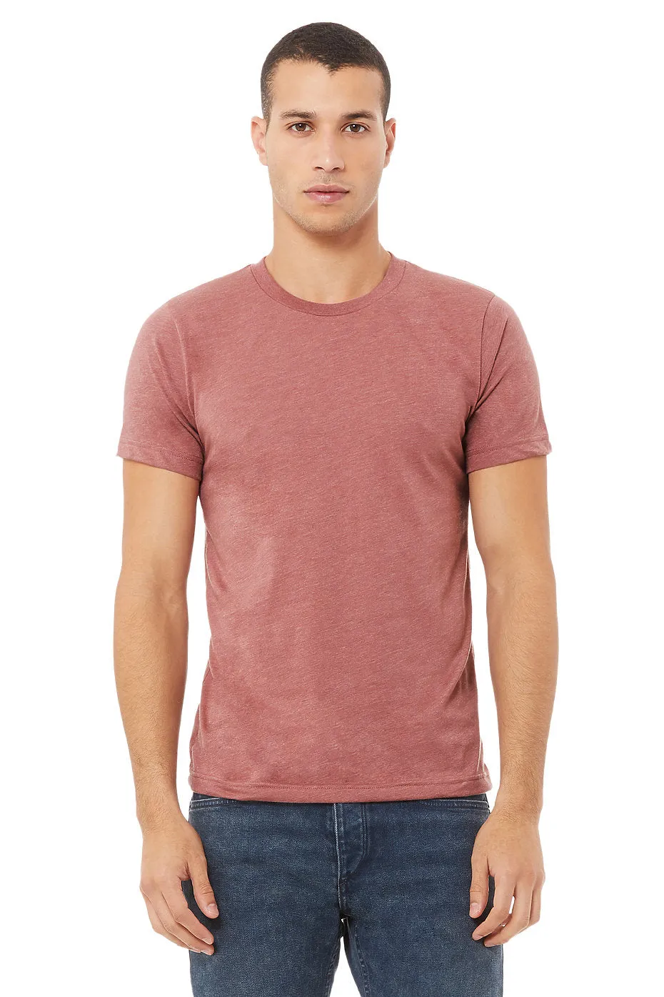 Unisex heather short sleeve tee