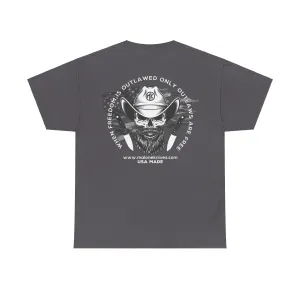 Unisex Heavy Cotton Tee - Outlaw Cowboy