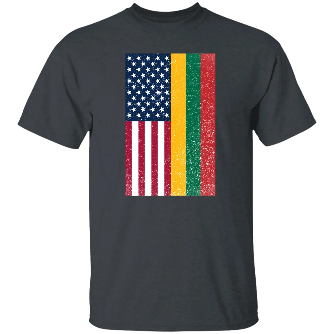 USA Lithuania Flag - Men's Classic Short Sleeve T-Shirt