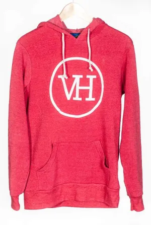 VH Logo Heather Red Hoodie