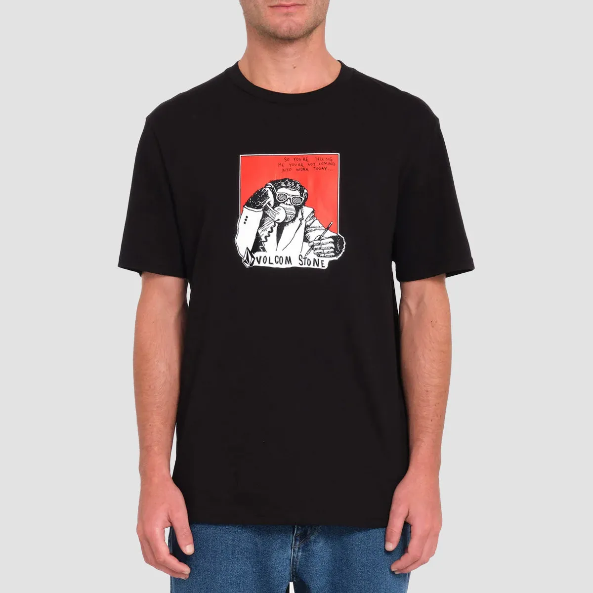 Volcom Chimp T-Shirt Black