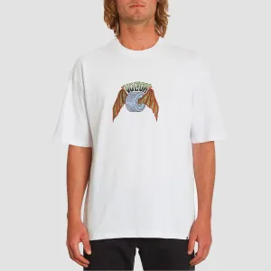 Volcom Hell Wheel LSE T-Shirt White
