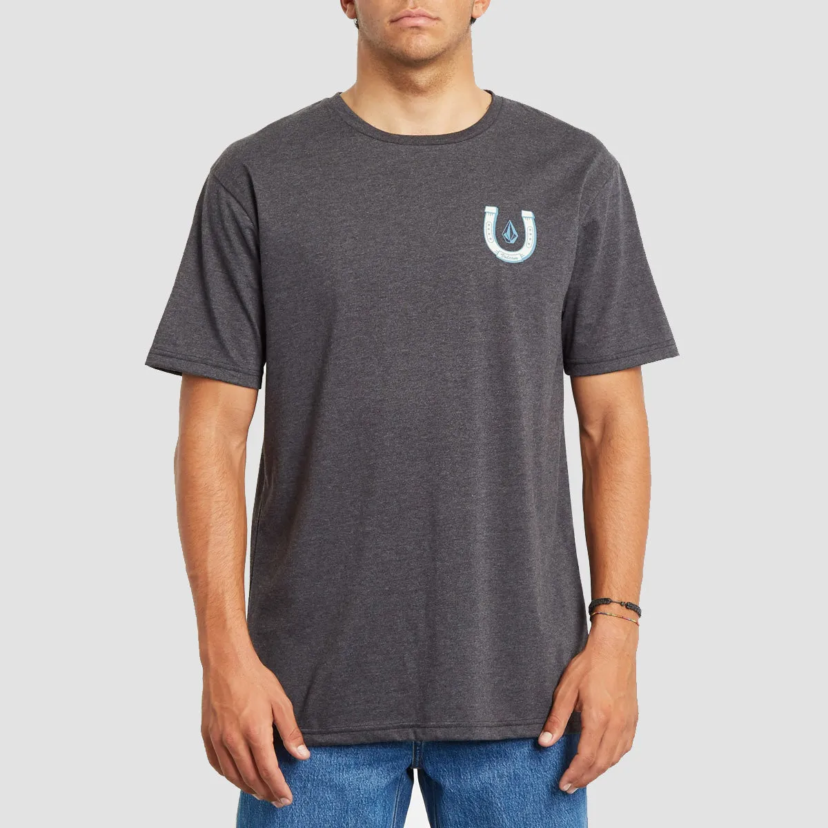 Volcom Lucky Yew T-Shirt Heather Black