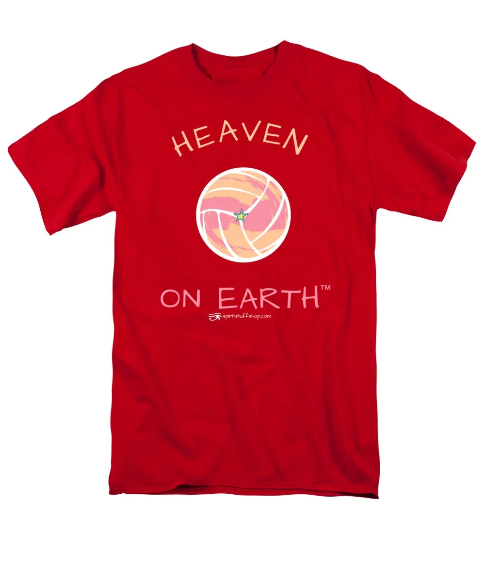 Volleyball Heaven On Earth - Men's T-Shirt  (Regular Fit)