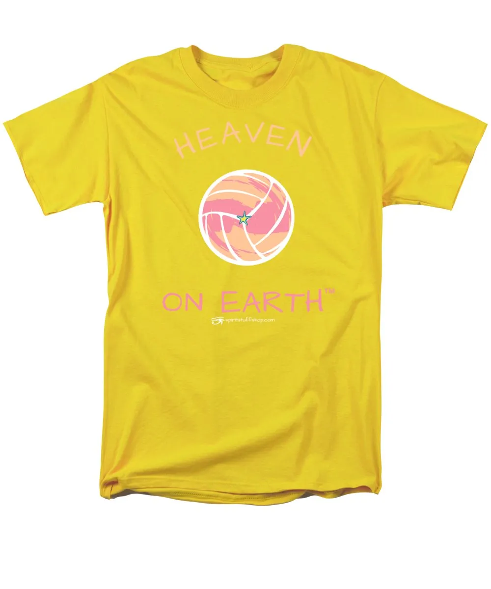Volleyball Heaven On Earth - Men's T-Shirt  (Regular Fit)