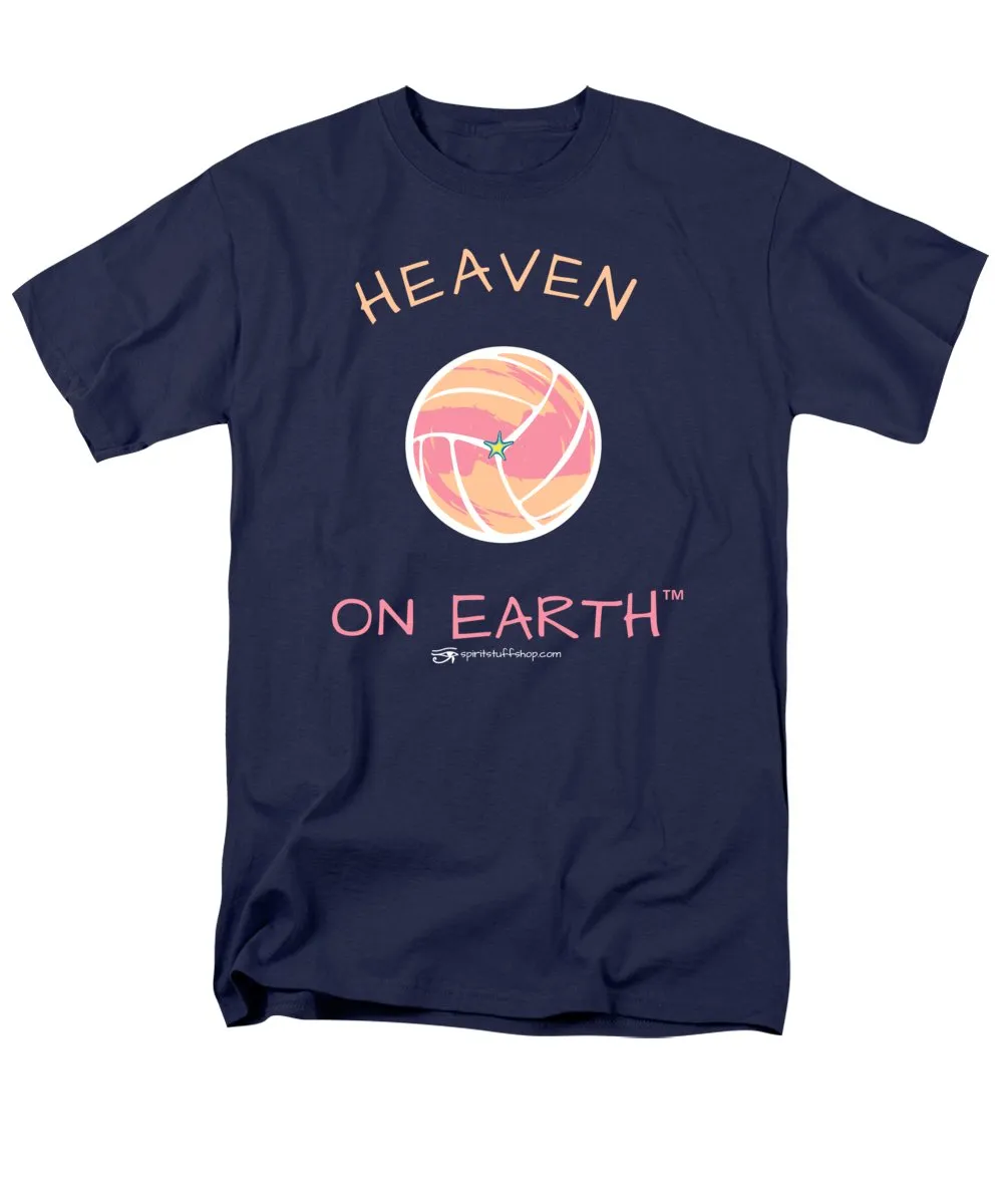 Volleyball Heaven On Earth - Men's T-Shirt  (Regular Fit)