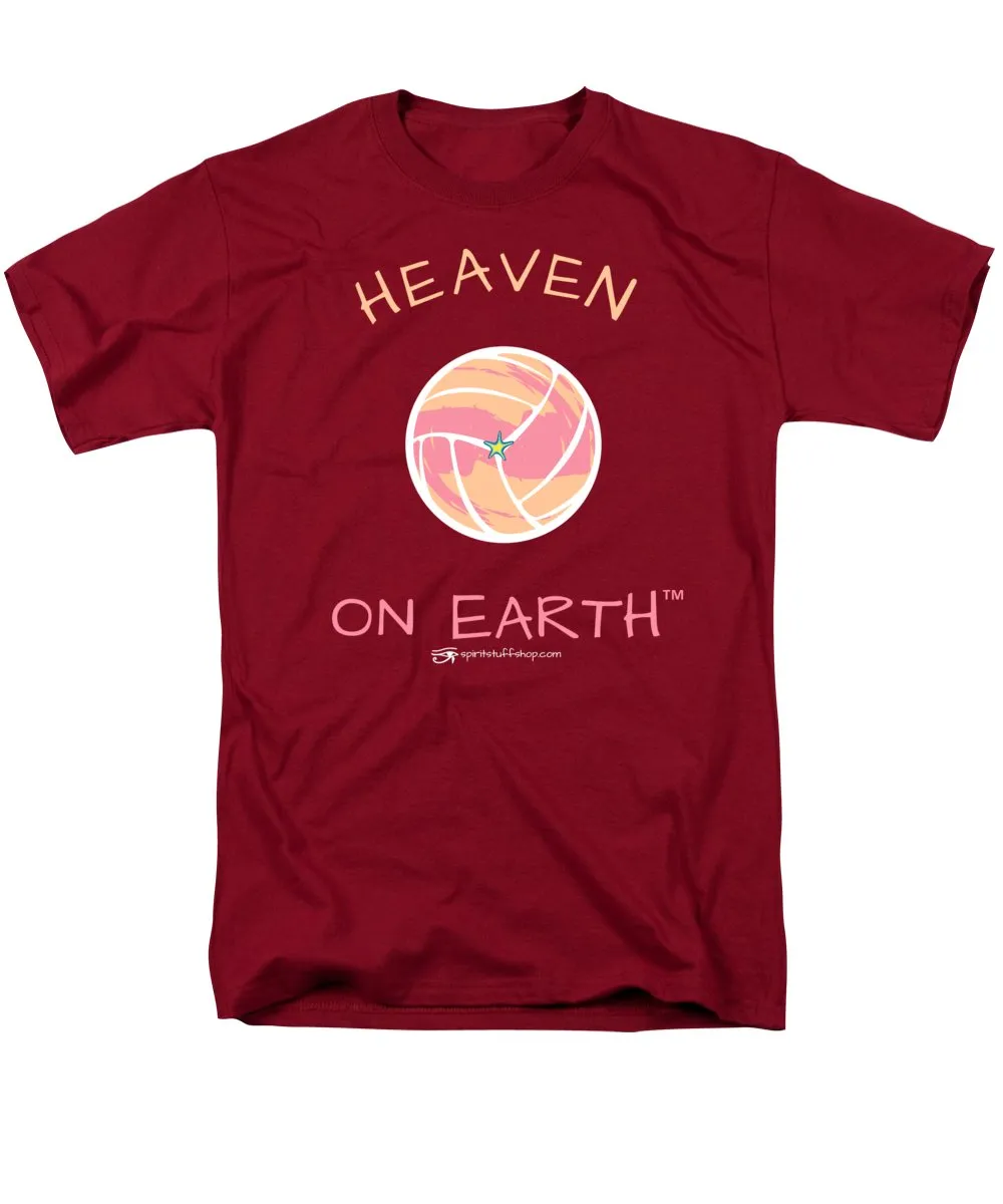 Volleyball Heaven On Earth - Men's T-Shirt  (Regular Fit)