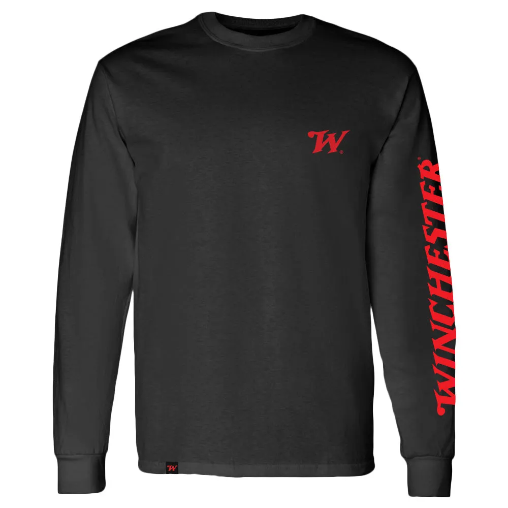 Winchester Pro - Skull Camo Map - Long Sleeve T-Shirt