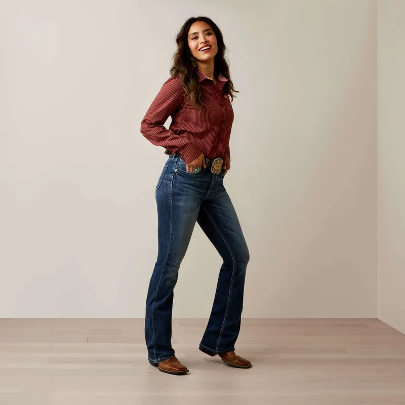 Women's Ariat Wrinkle Resist Kirby Stretch Shirt