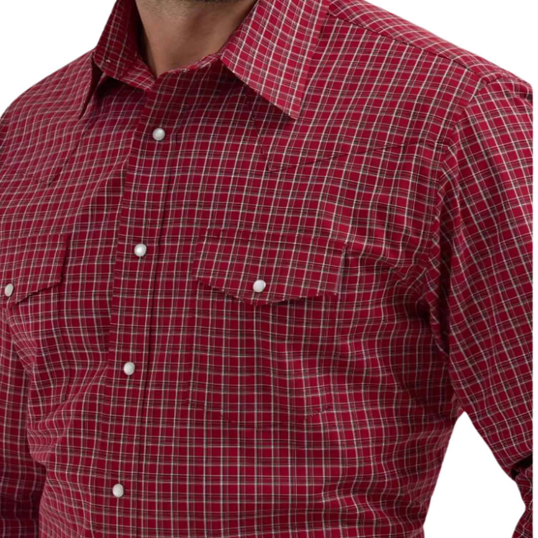 Wrangler Men's Wrinkle Resist Shirt