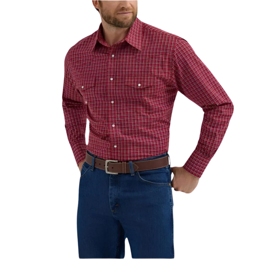 Wrangler Men's Wrinkle Resist Shirt