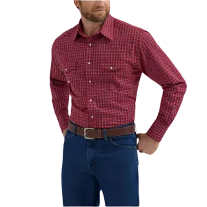 Wrangler Men's Wrinkle Resist Shirt