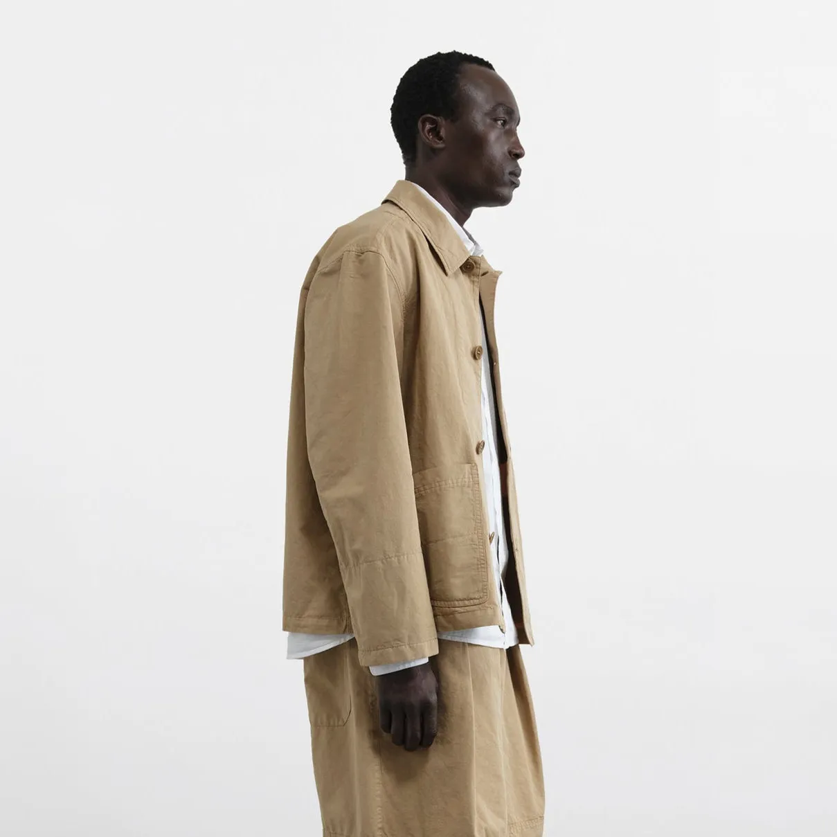 YMC Mens Construction Jacket Sand